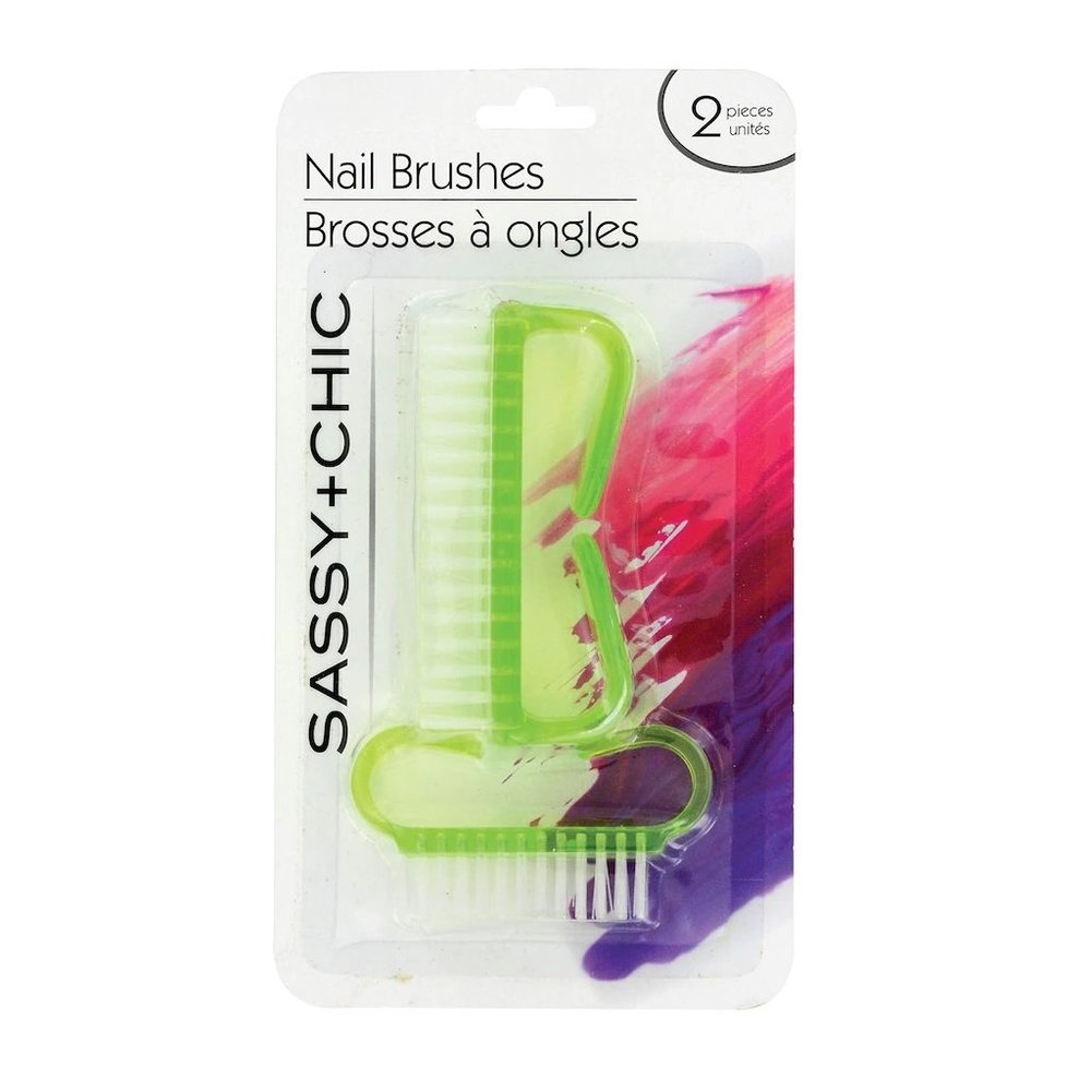 Sassy+Chic Nail Brushes, 2-ct. Packs